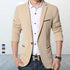 Slim Fit Men's Casual Blazer Business Suit Coat Gentleman Autumn Style